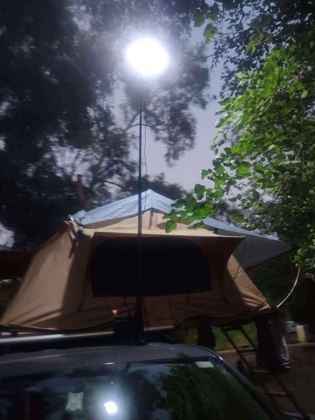 חכת תאורה לד - MOBILE SUN – תמונה 4