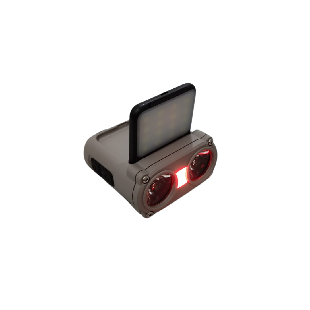 פנס משולב 5 מצבים נטען CACTUS USB – תמונה 12