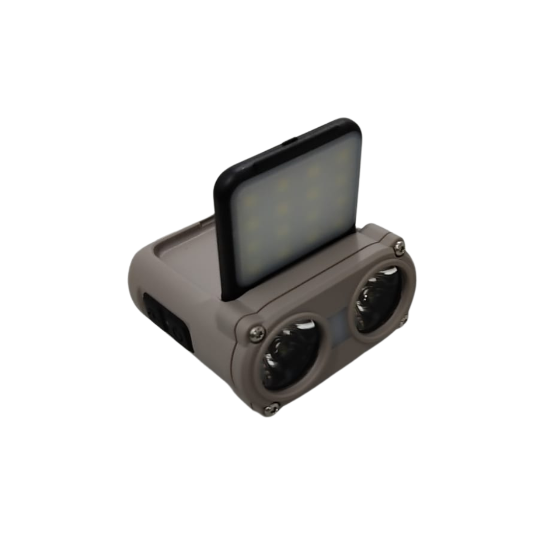 פנס משולב 5 מצבים נטען CACTUS USB – תמונה 7